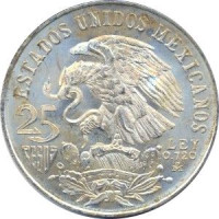 25 pesos - Etats-Unis du Mexique