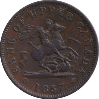1 penny - Upper Canada