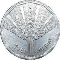 2 pesos - Uruguay