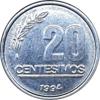 20 centésimos - Uruguay