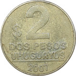 2 pesos - Uruguay