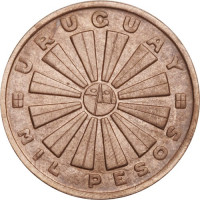 1000 pesos - Uruguay