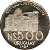 500 pesos - Uruguay