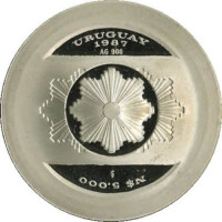 5000 pesos - Uruguay