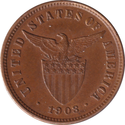 1/2 centavo - Administration américaine