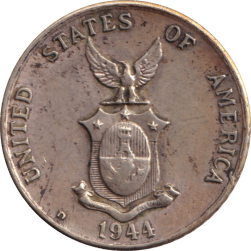 10 centavos - Administration américaine