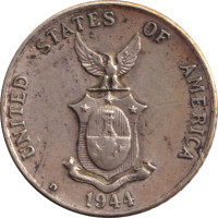10 centavos - Administration américaine