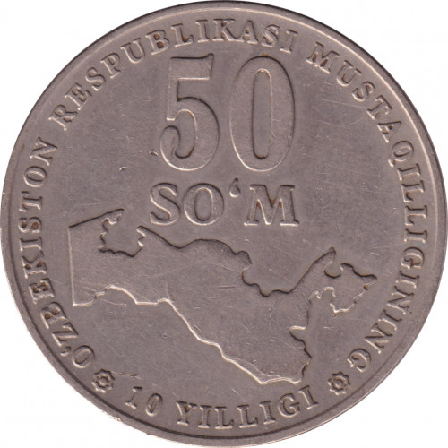 50 som - Ouzbékistan