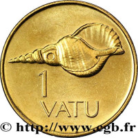 1 vatu - Vanuatu
