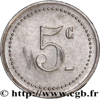 5 centimes - Vanves