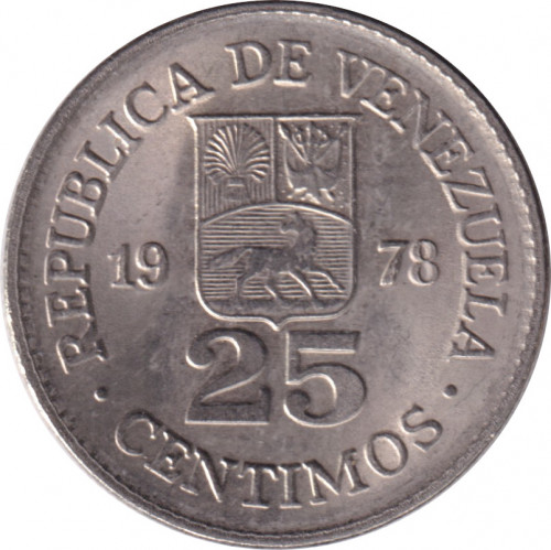 25 centimos - Vénézuéla