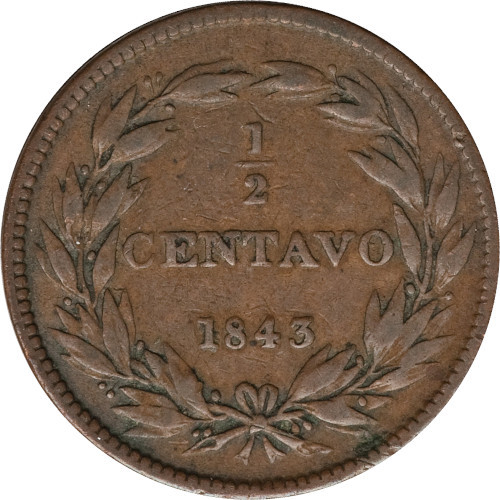 1/2 centavo - Vénézuéla
