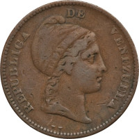 1/2 centavo - Vénézuéla