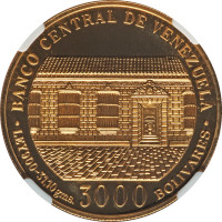 3000 bolivares - Vénézuéla