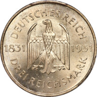 3 mark - Weimar et Troisième Reich