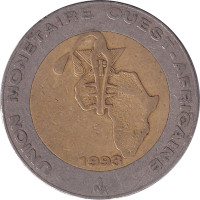 250 francs - États de l'Afrique de l'Ouest