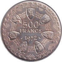 500 francs - États de l'Afrique de l'Ouest