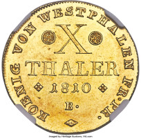 10 thaler - Westphallie