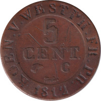 5 centimes - Westphallie