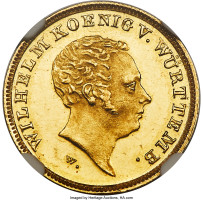 5 gulden - Wurttemberg