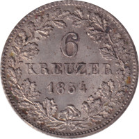 6 kreuzer - Wurttemberg