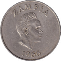 2 shillings - Zambie