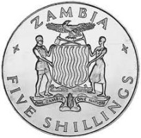 5 shillings - Zambie