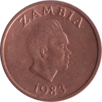 1 ngwee - Zambie