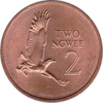 2 ngwee - Zambie
