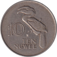 10 ngwee - Zambie