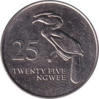 25 ngwee - Zambie