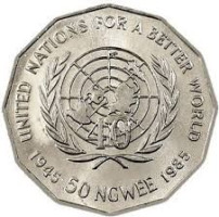 50 ngwee - Zambie
