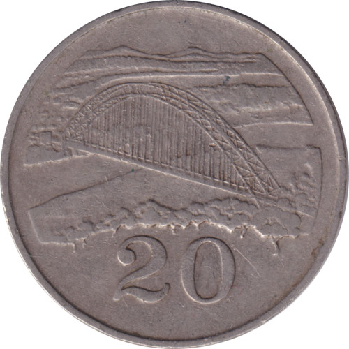 20 cents - Zimbabwe