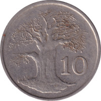 10 cents - Zimbabwe