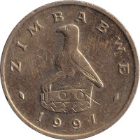 2 dollars - Zimbabwe