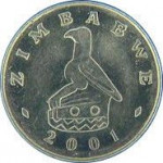 2 dollars - Zimbabwe