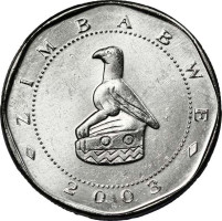 25 dollars - Zimbabwé