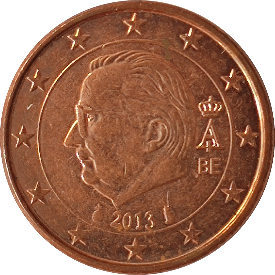 1 eurocent - Albert II - Avec monogramme