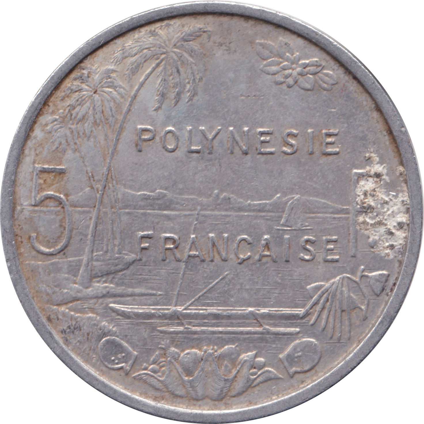 5 francs - Plage