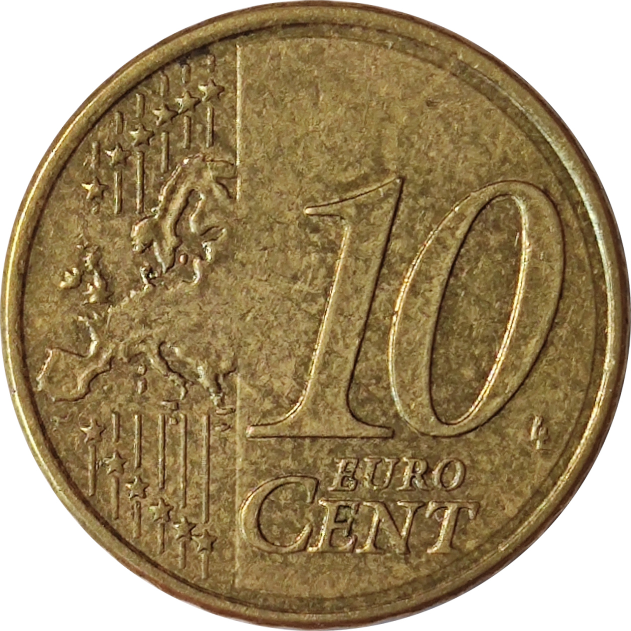 10 eurocents - Cervantés