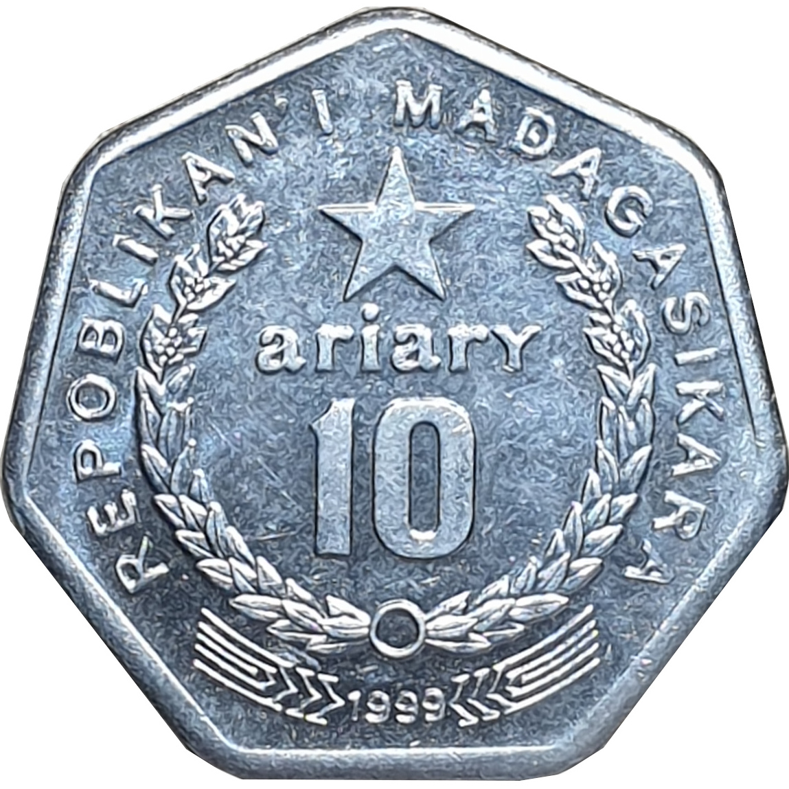 10 ariary - République malgache