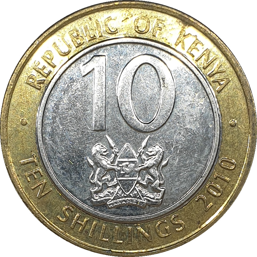 10 shillings - Mzee Jomo Kenyatta