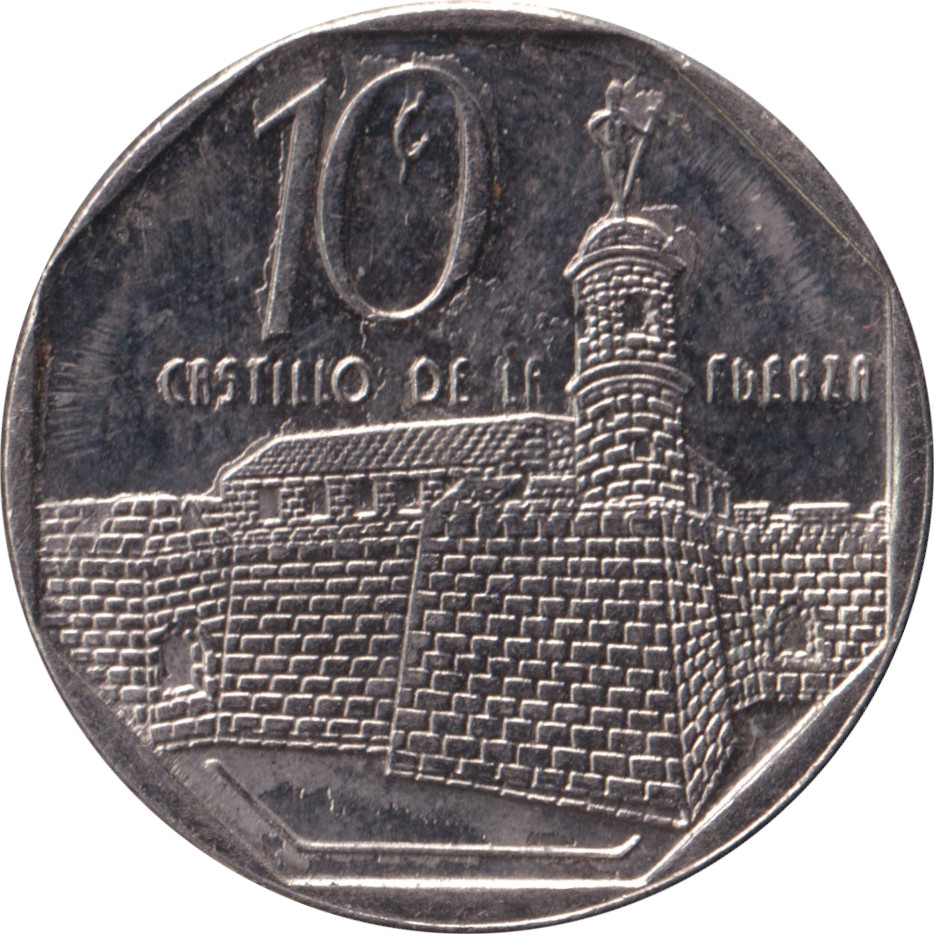 10 centavos - Chateau de la Fuerza
