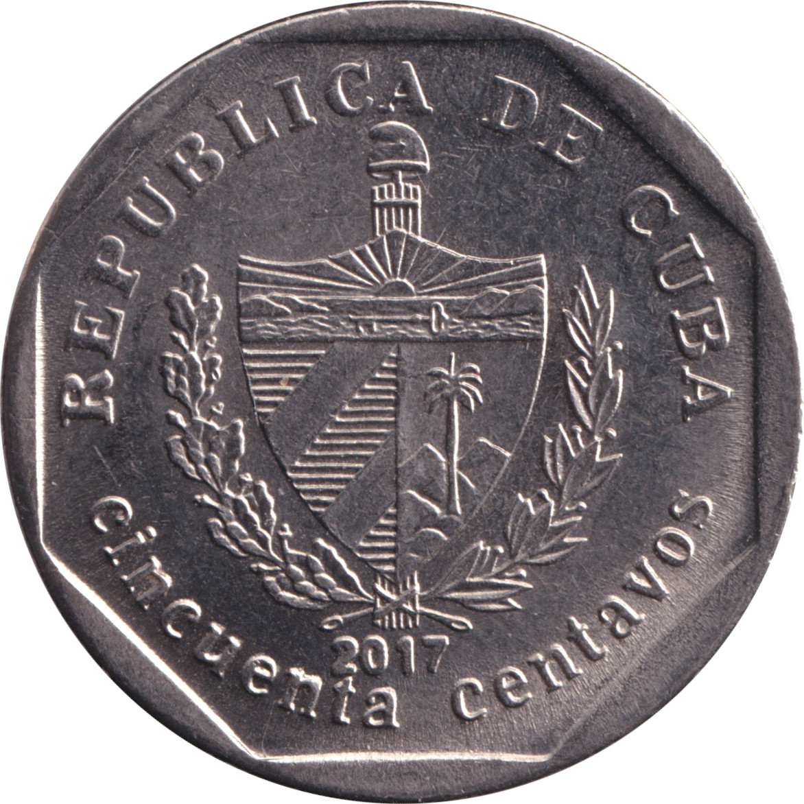 50 centavos - Cathédrale de la Havane