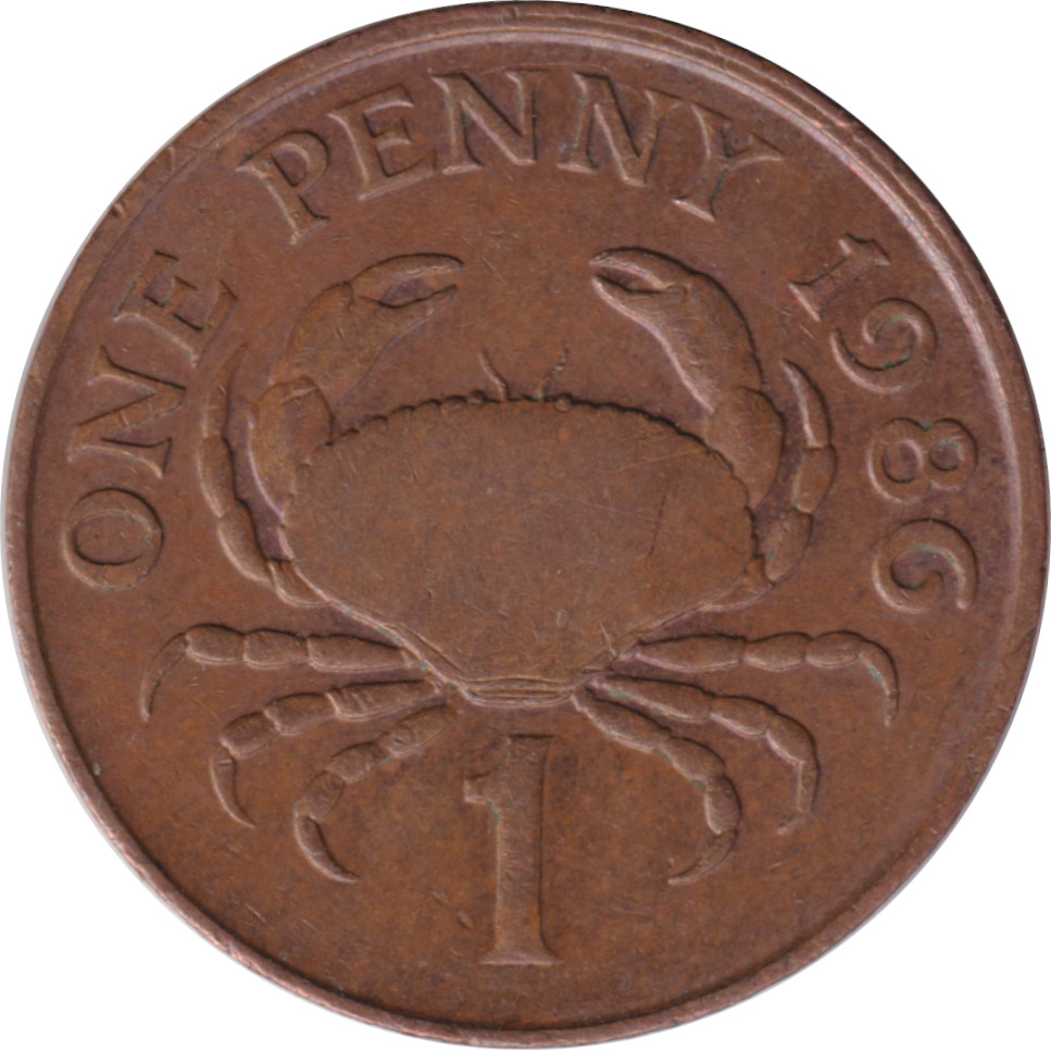 1 penny - Elizabeth II - Mature head
