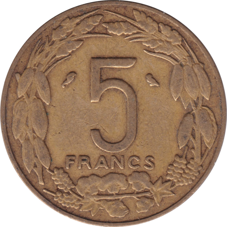 5 francs - Banque Centrale • Cameroun