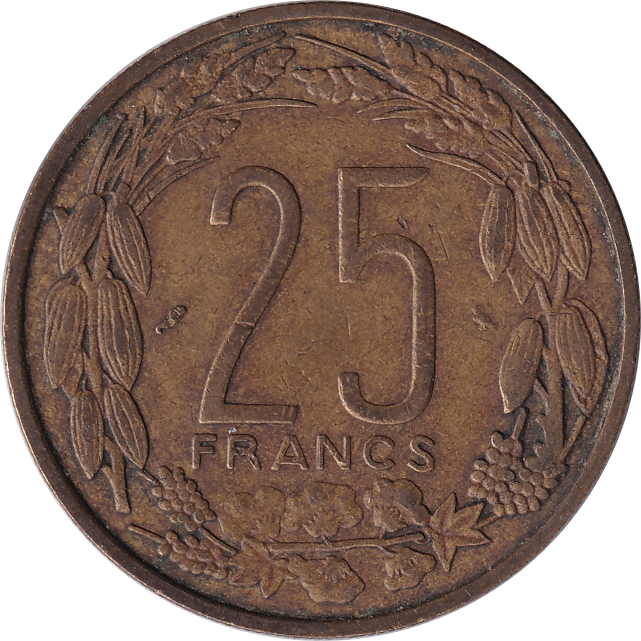 25 francs - Banque Centrale • Cameroun