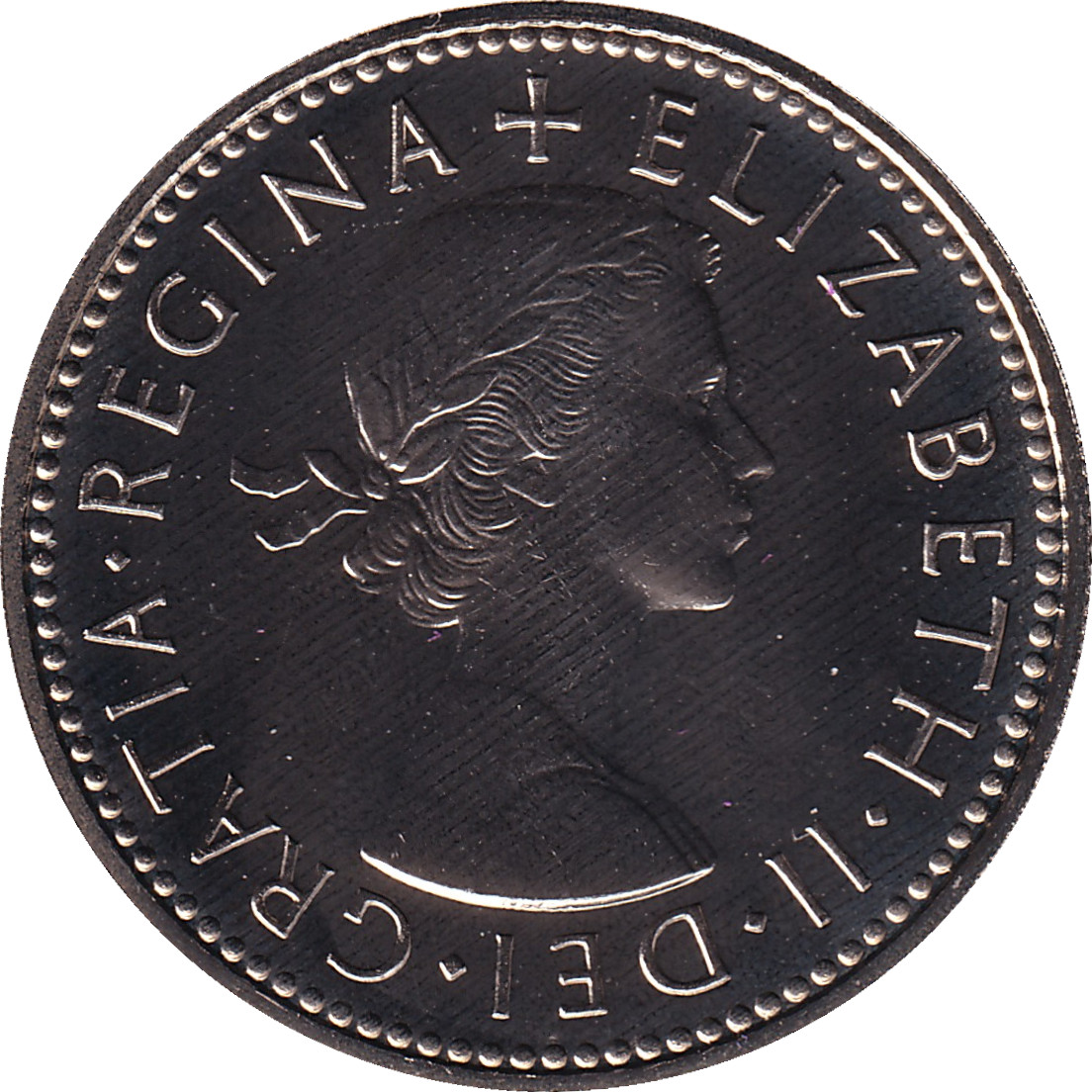1 shilling - Elizabeth II - Blason anglais