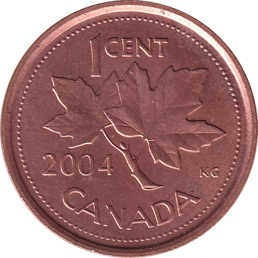1 cent - Elizabeth II - Old head