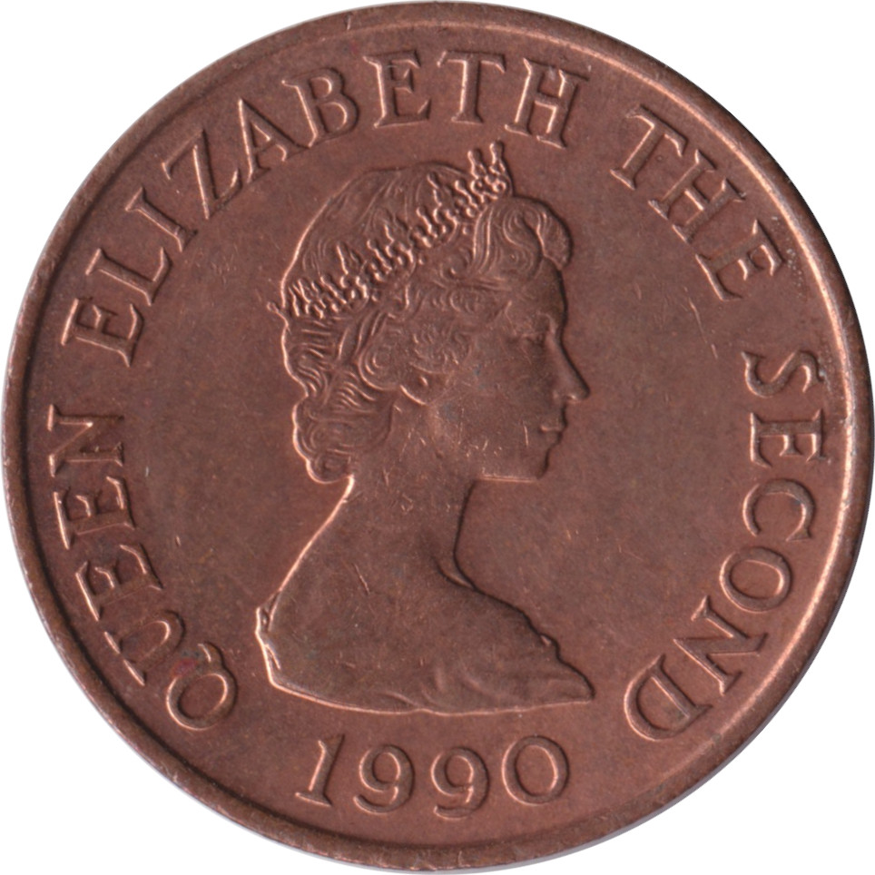 1 penny - Elizabeth II - Buste mature